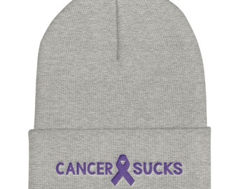 cancer sucks beanies Black girl posing boobs